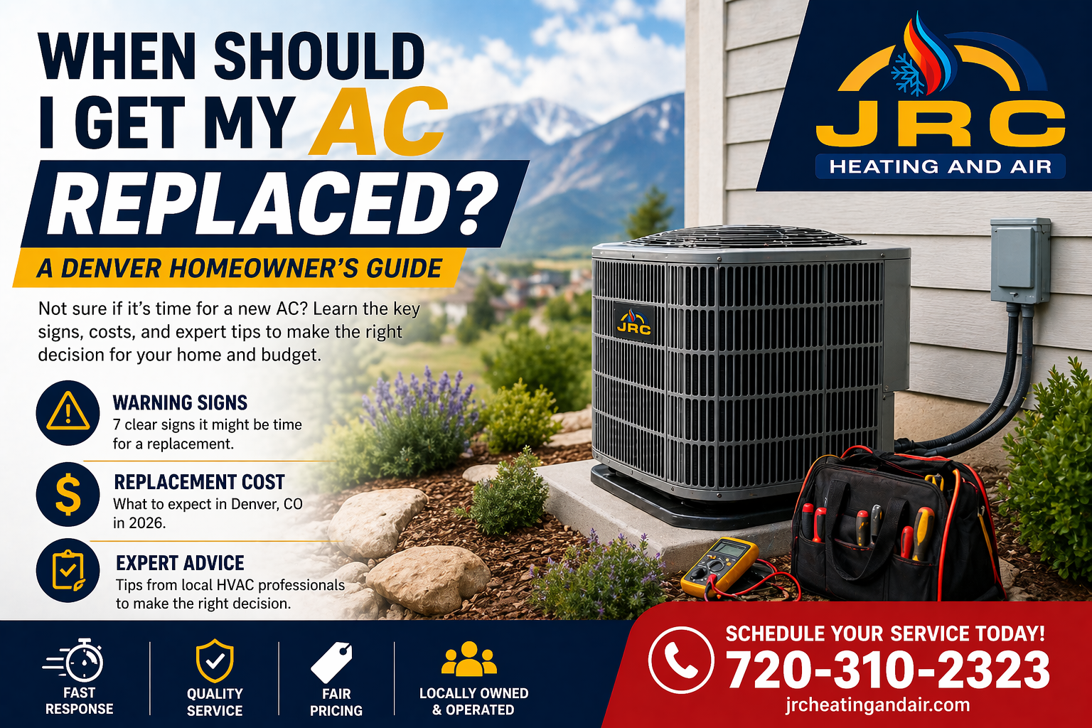 When Should I Get My AC Replaced? (Denver, CO Homeowner’s Guide 2026)
